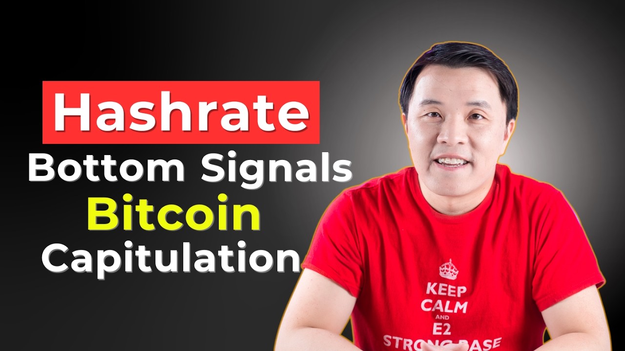 Bitcoin&rsquo;s Bottom Signals are Flashing | Miner Capitulation & Hashrate Explained