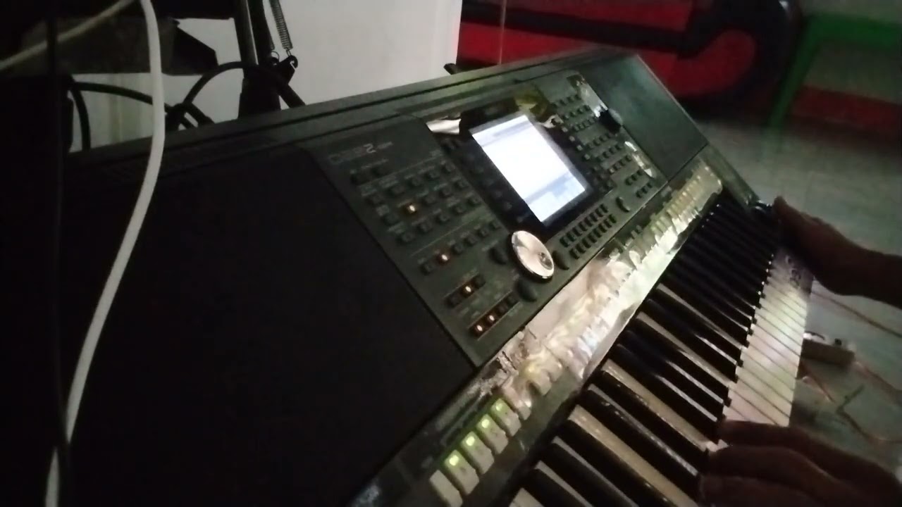 Karoke tajamnya karangan karya Hj.megy z (cover dut original yamaha psrs950) cord cm