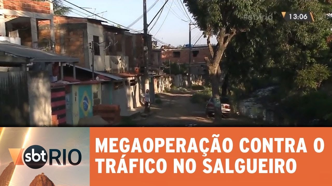 Pol&iacute;cia faz megaopera&ccedil;&atilde;o no Complexo do Salgueiro