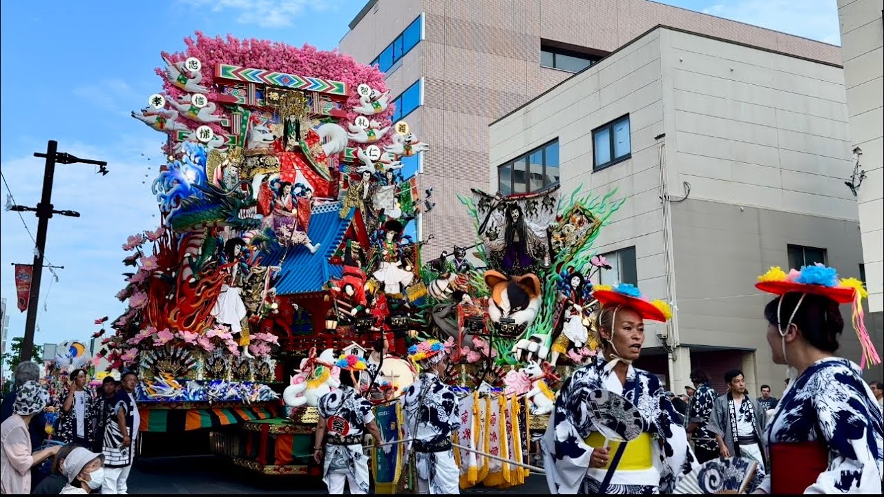 【八戸三社大祭】2024 8月1日 お通り