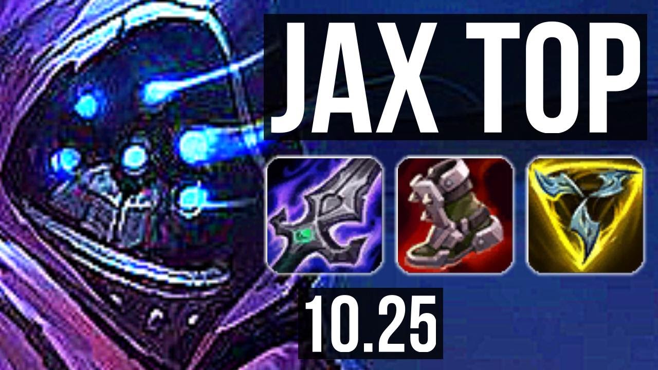 JAX vs GANGPLANK (TOP) (DEFEAT) | 900+ games, Legendary, 12/2/2 | EUW Grandmaster | v10.25