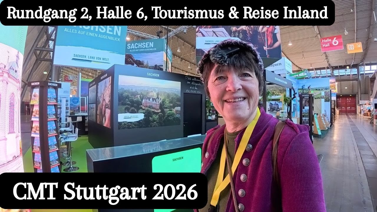Vlog 371 CMT Stuttgart • Halle 6, Reisen regional,  Deutschland, zurück in der Provence, Reisemesse