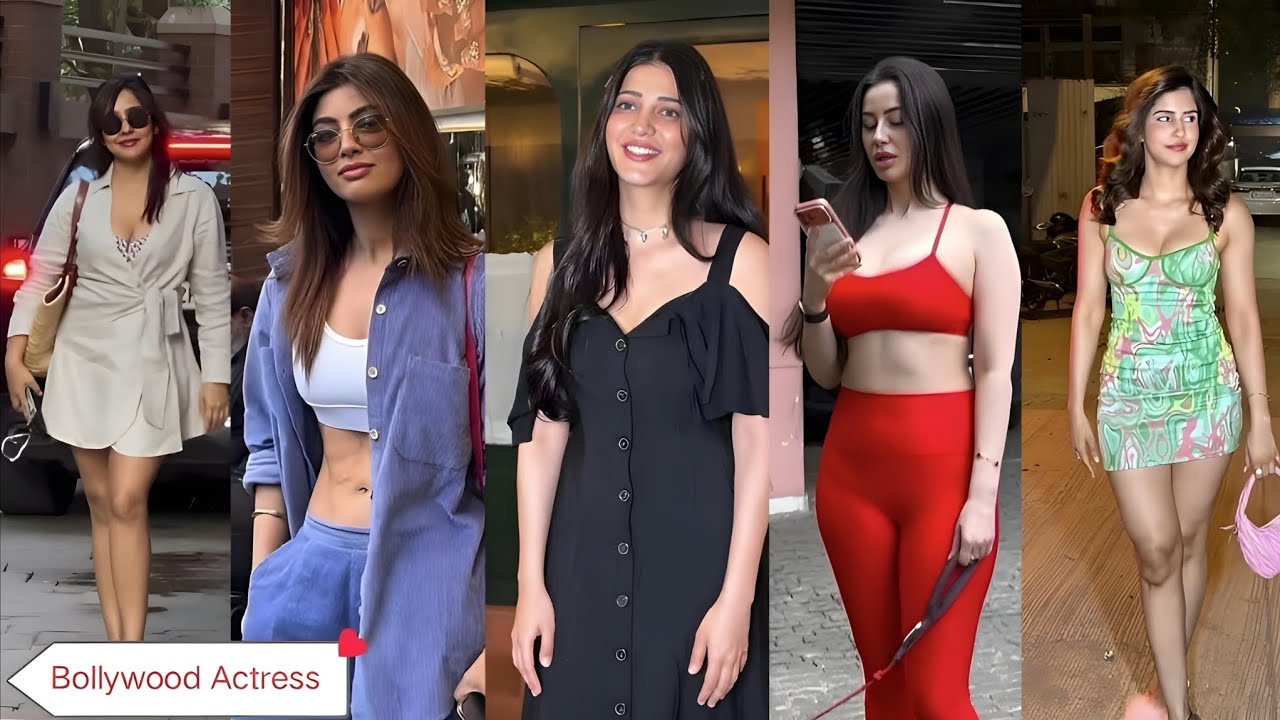 Bollywood Actress Disha Patani, Neha Sharma, Akanksha Puri, Shruti Hassan Viral Video New 🥰 