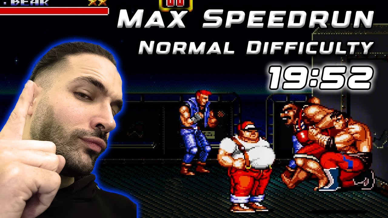 Streets of Rage New Era Max Normal 19:52:81 Speedrun, World Record!