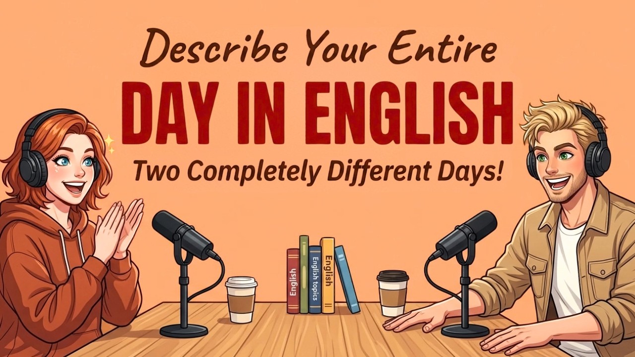 Daily Routine in English | Two Completely Different Days! | A1 Podcast