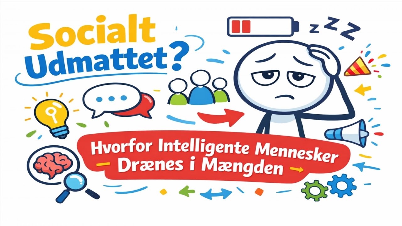 Socialt Udmattet: Hvorfor Intelligente Mennesker Drænes i Mængden