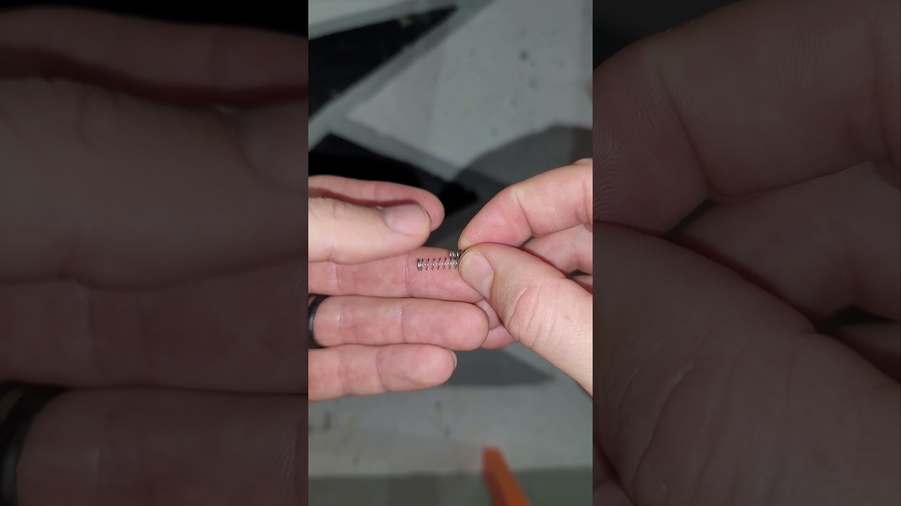 CZ 457 trigger reduction spring alternative
