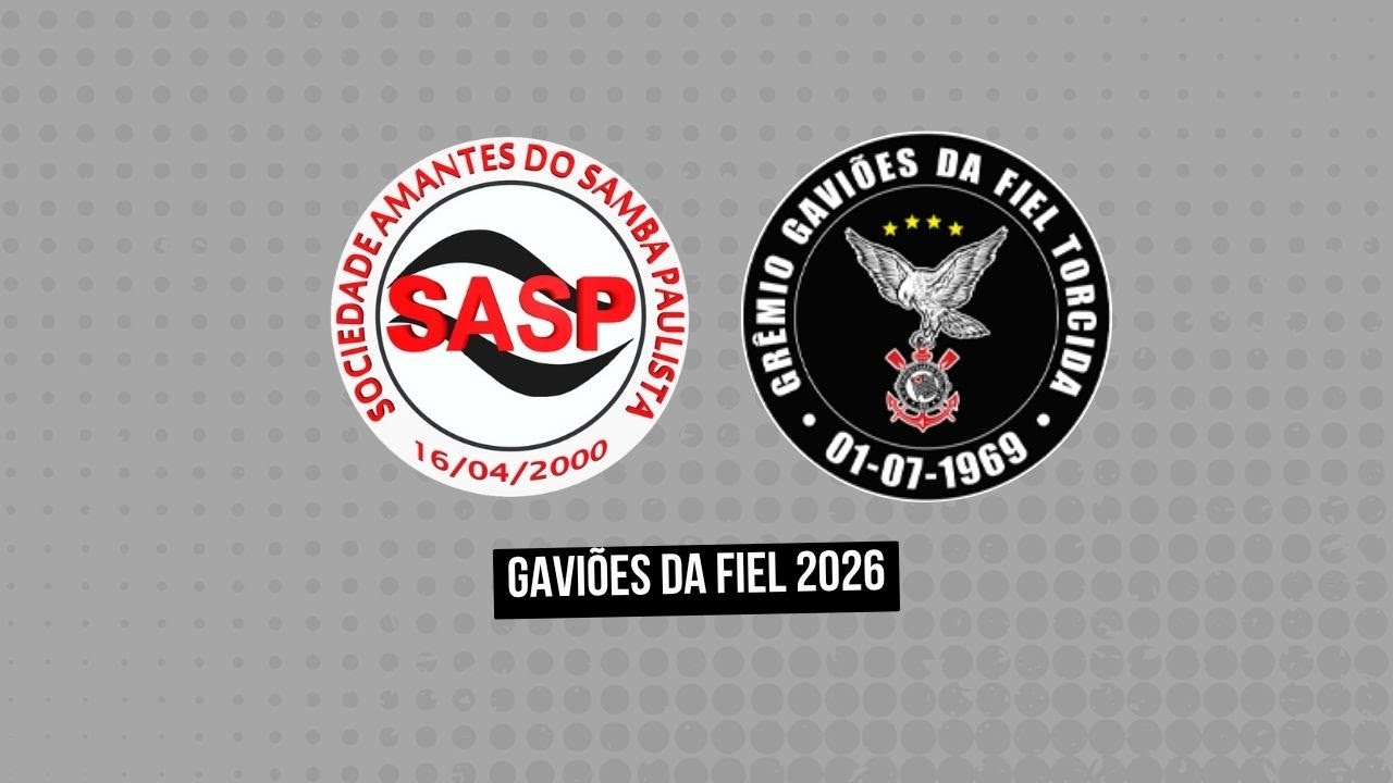 SASP Carnaval 2026 | Ouça o samba-enredo dos Gaviões da Fiel