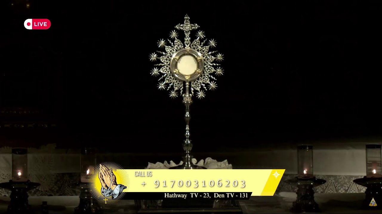 Holy Hour I Rosary in English I The Five Glorious Mysteries | 18.03.2026