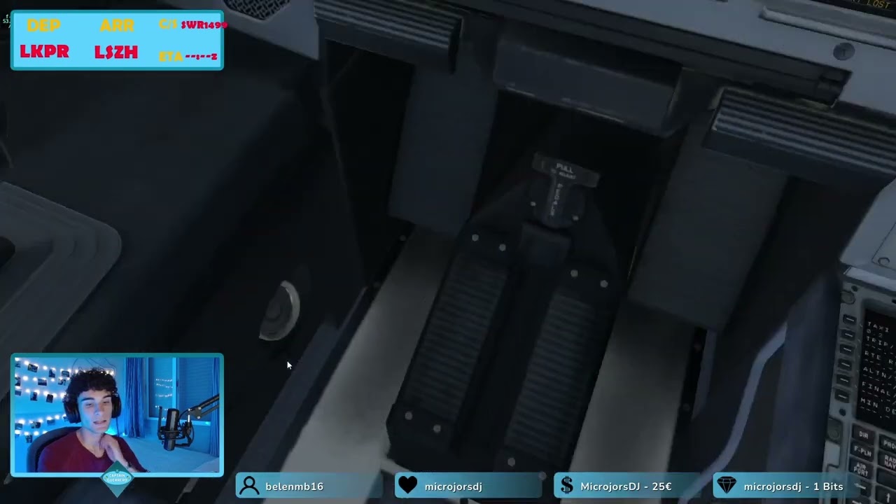 PRAGA - ZÚRICH / LKPR - LSZH A320 FF | IVAO - XPLANE 11