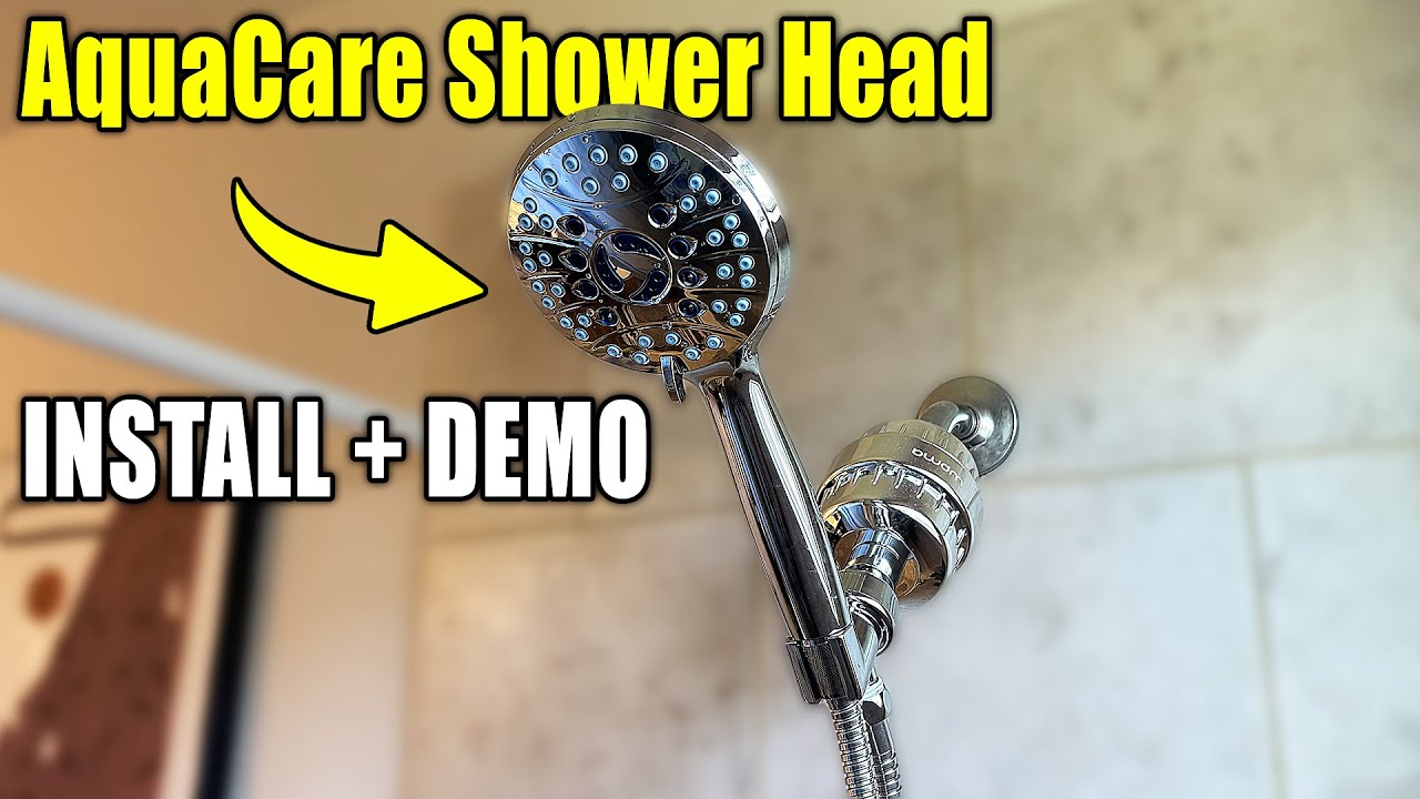 AquaCare Shower Head Install & Demo