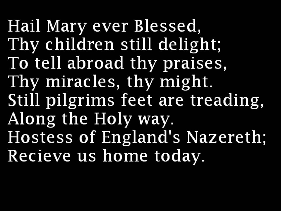 Catholic Hymnal: Hail Mary ever Blessed