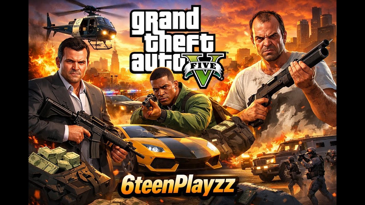 GTA V STORY MODE | 6TEENPLAYZZ