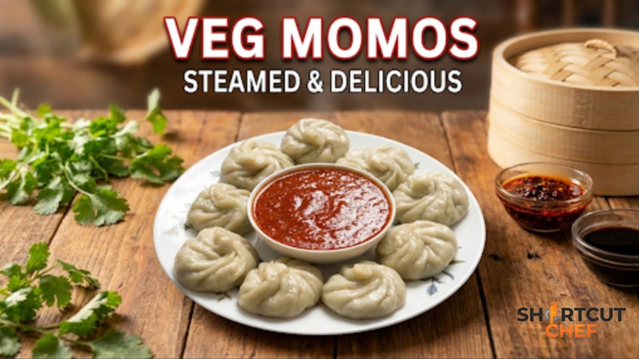 How to make Market Style Veg Momos | वेज मोमोज बनाने की विधि | Momos Recipe