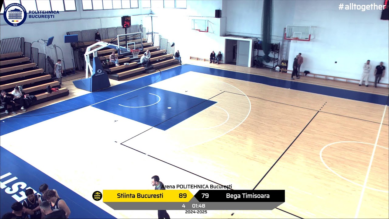 LIVE CN U17 TFB🏀 CSU Știința Politehnica București - CSS Bega Timisoara