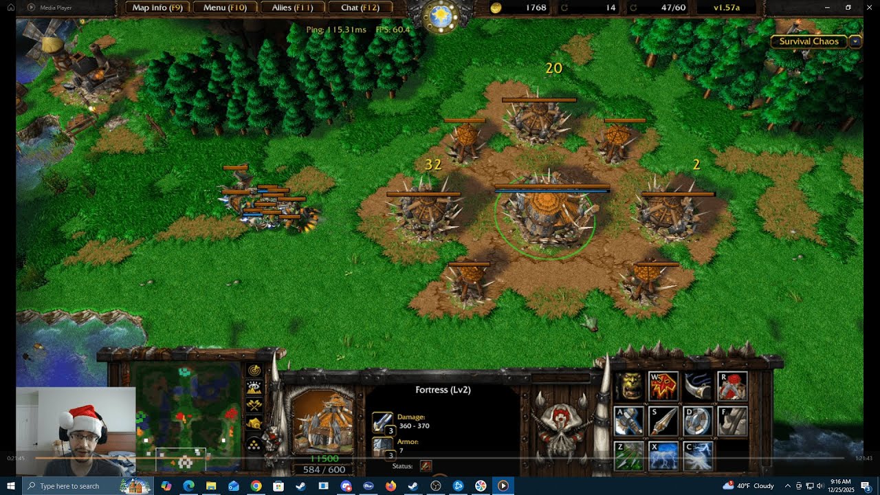Warcraft 3 Reforged: Survival Chaos! #26 - Needed To Tryhard RUSH SU! 🤡