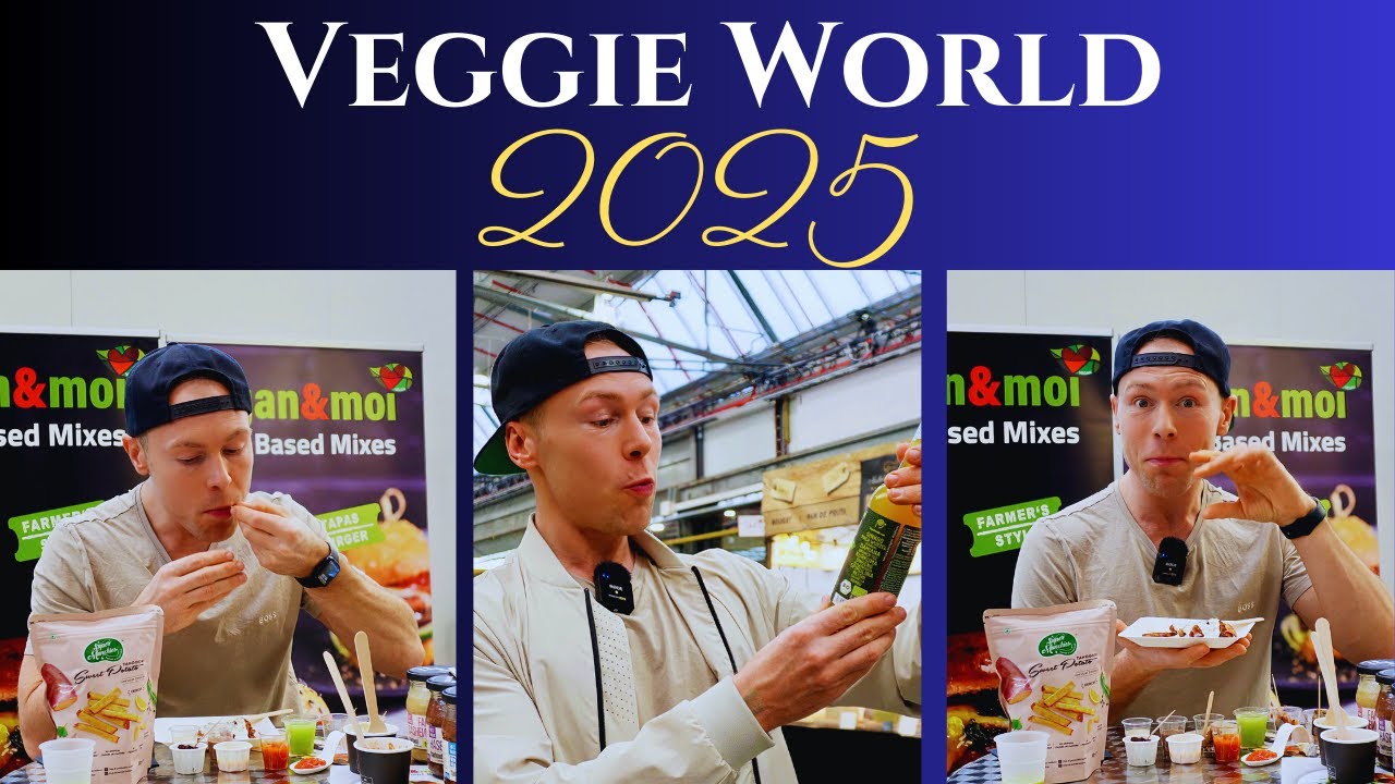 1 TAG ALLES ESSEN AUF DER VEGGIE WORLD!