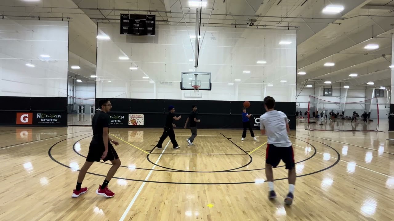 2v2 Basketball Game 1 (Raw Footage)