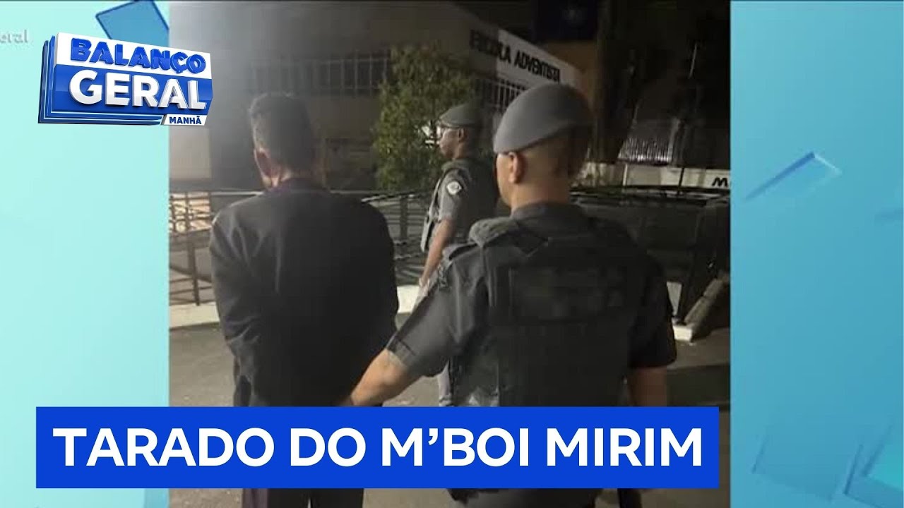 Tarado do M’ Boi Mirim é preso em SP após reportagem do Balanço Geral