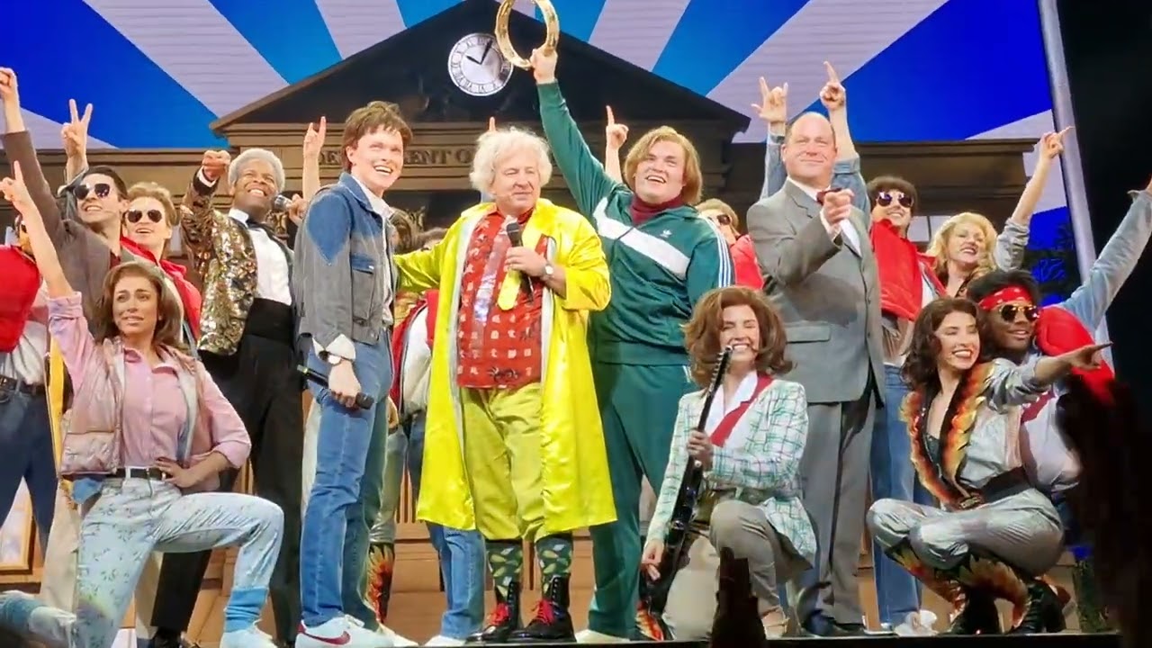Back In Time from Back To The Future The Musical - Adelphi Theatre London 7/1/24 Elliott Evans