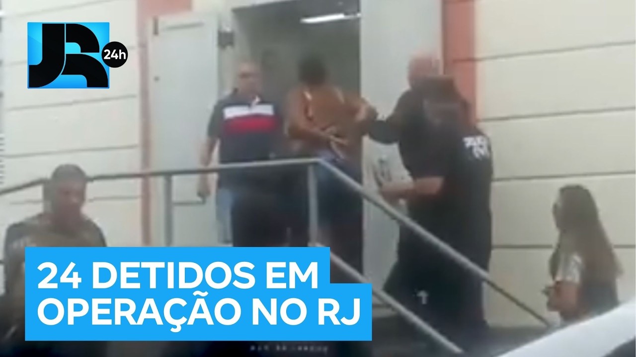 Combate &agrave;s Fac&ccedil;&otilde;es: 24 presos na opera&ccedil;&atilde;o contra o crime organizado no Rio