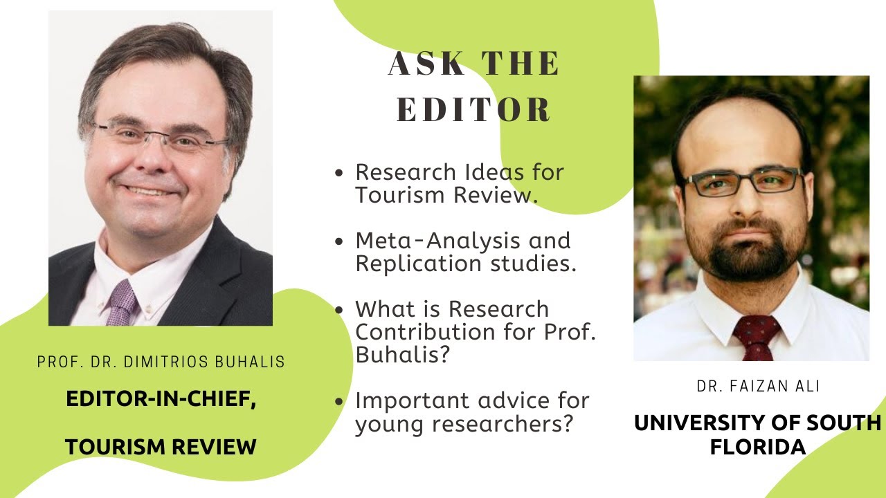Ask the Editor - Interview with Prof. Dimitrios Buhalis, Editor-in-Chief, Tourism Review