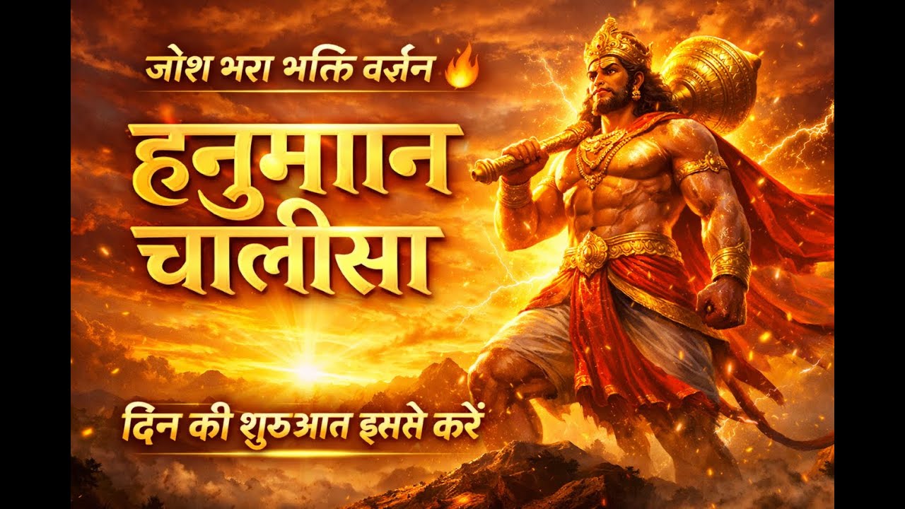Sankat Mochan Hanuman Chalisa Upbeat | Remove Negativity #hanumanchalisafast  #newhanumanchalisa