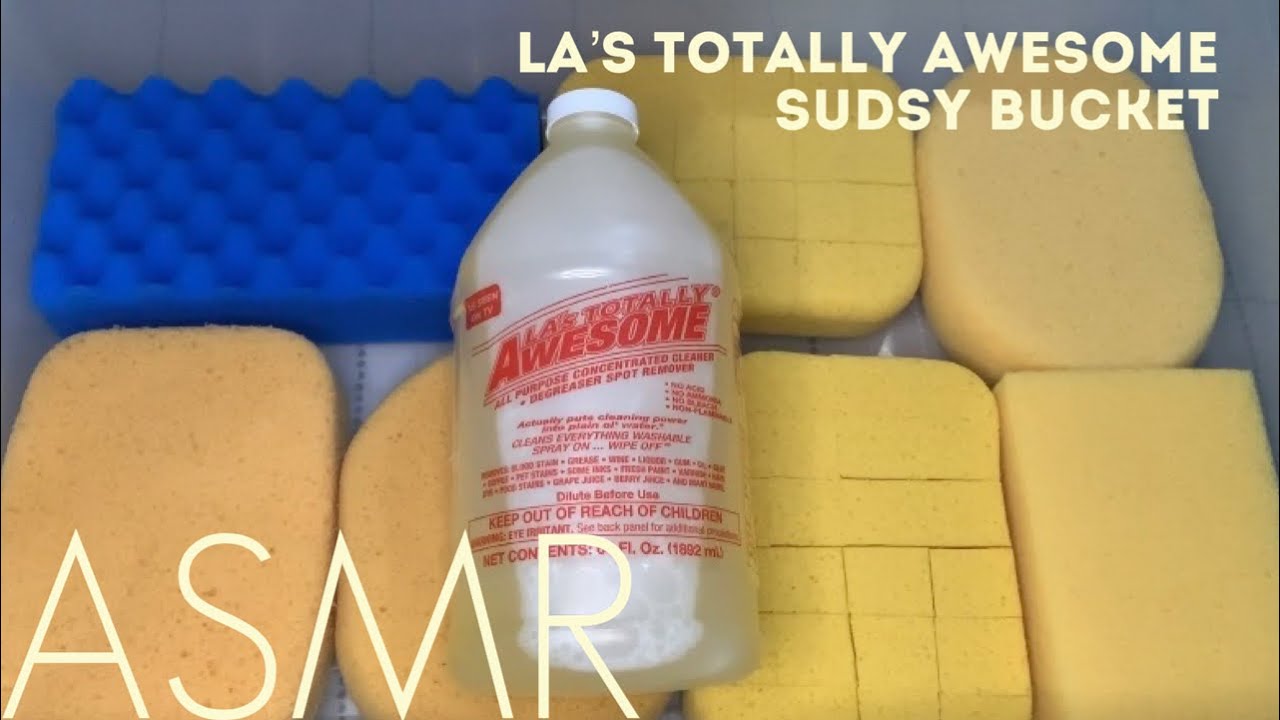 ASMR | LA’s Totally Awesome Incredibly Sudsy Bucket 🛁