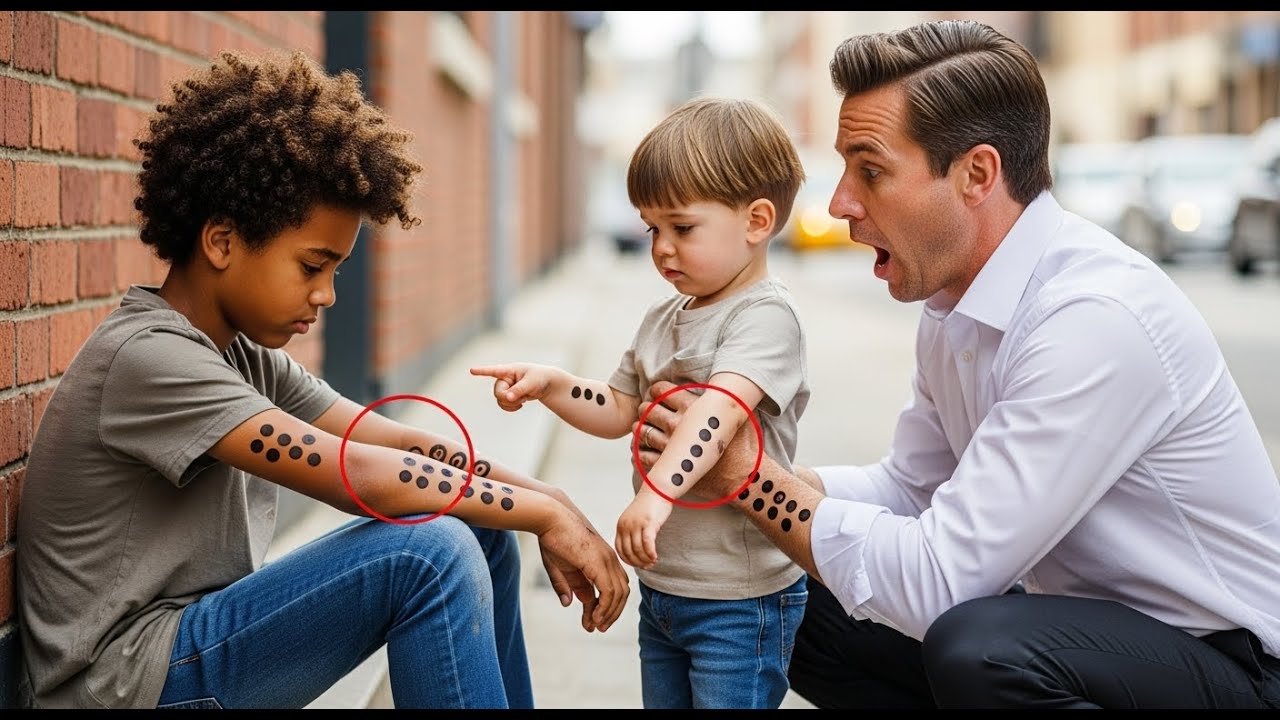 Dad, he has the same label as us — What happened next shook the Billionaire,