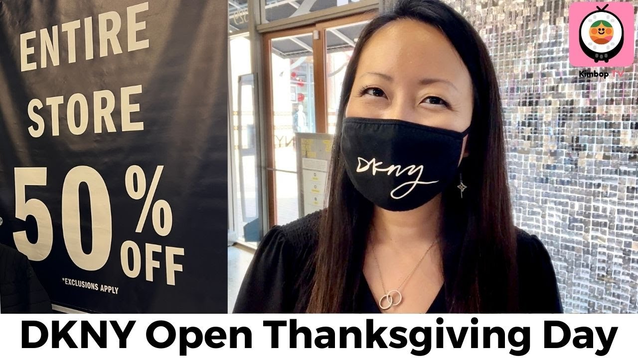 DKNY Citadel Outlets Open Thanksgiving Day