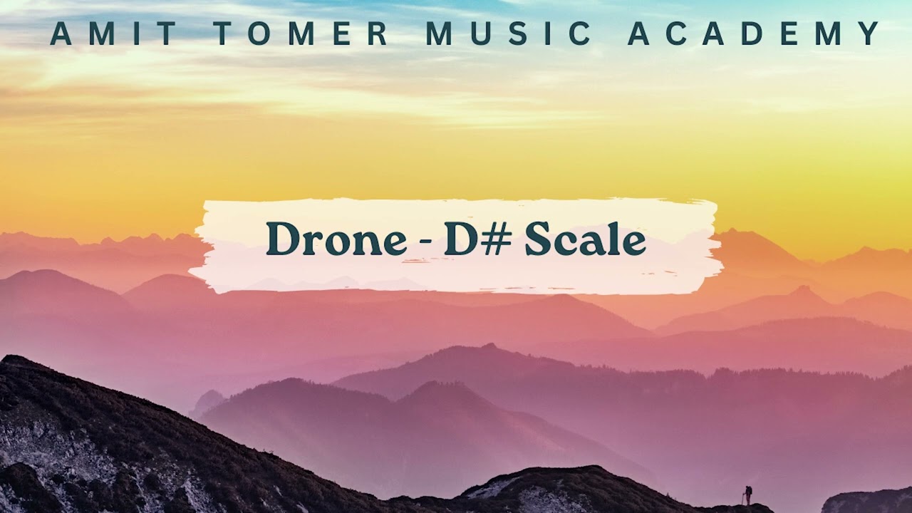 D# Scale Drone Warm Pad  | For Singing Songs | For Recording in Scale | Amit Tomer Music Academy