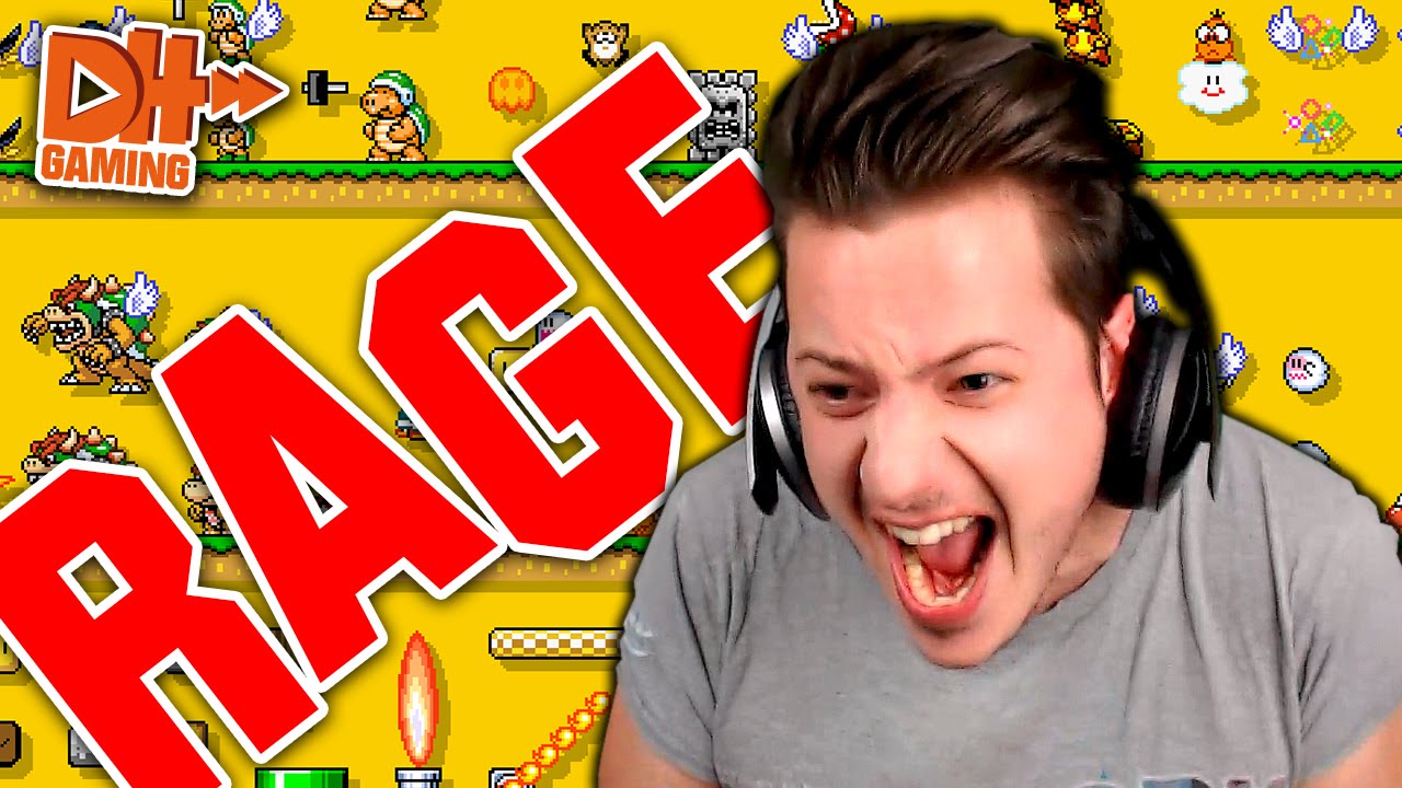 Super Mario Maker - Mega RAGE