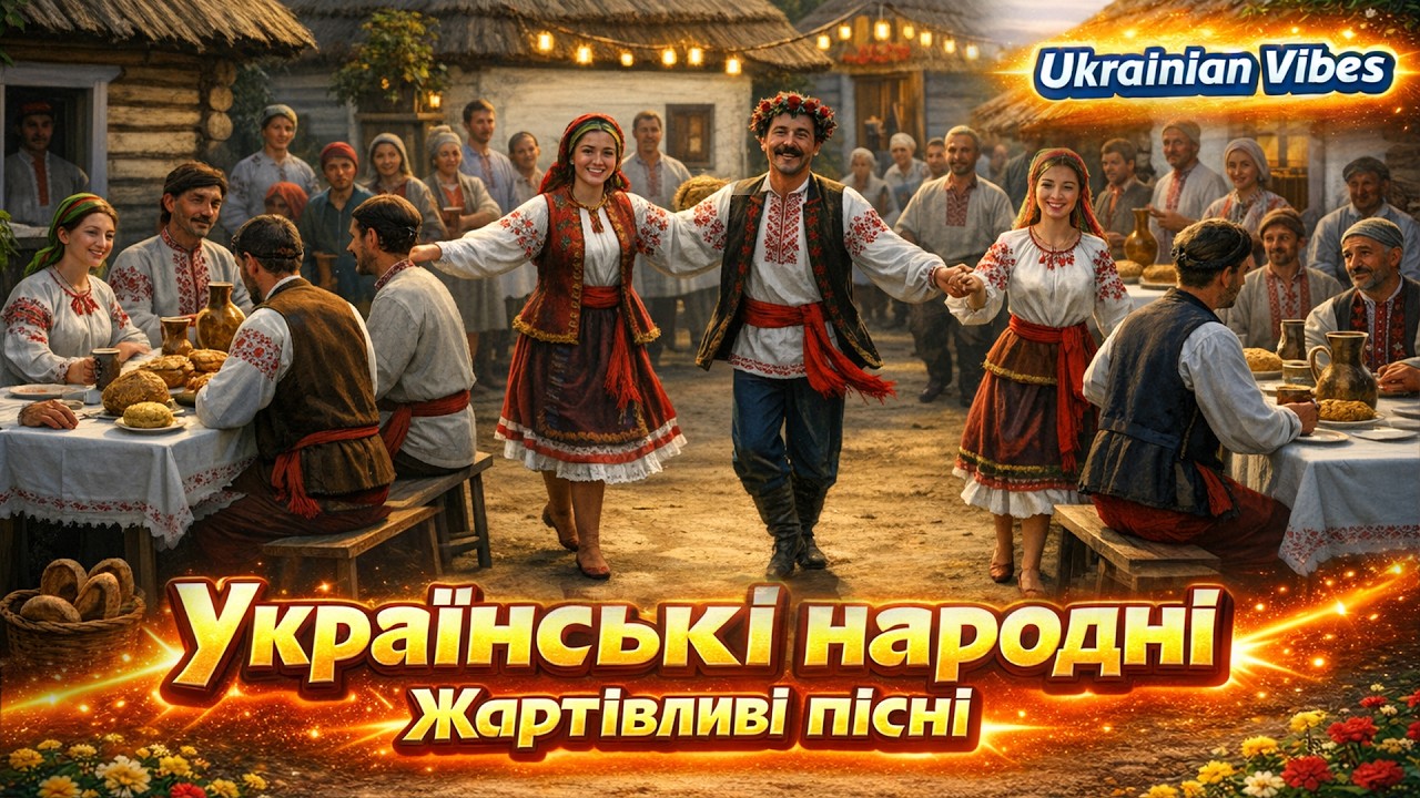 🎉🎊Жартівливі пісні з народним гумором. | Весілля, свята і веселощі від Ukrainian Vibes🎊🎉