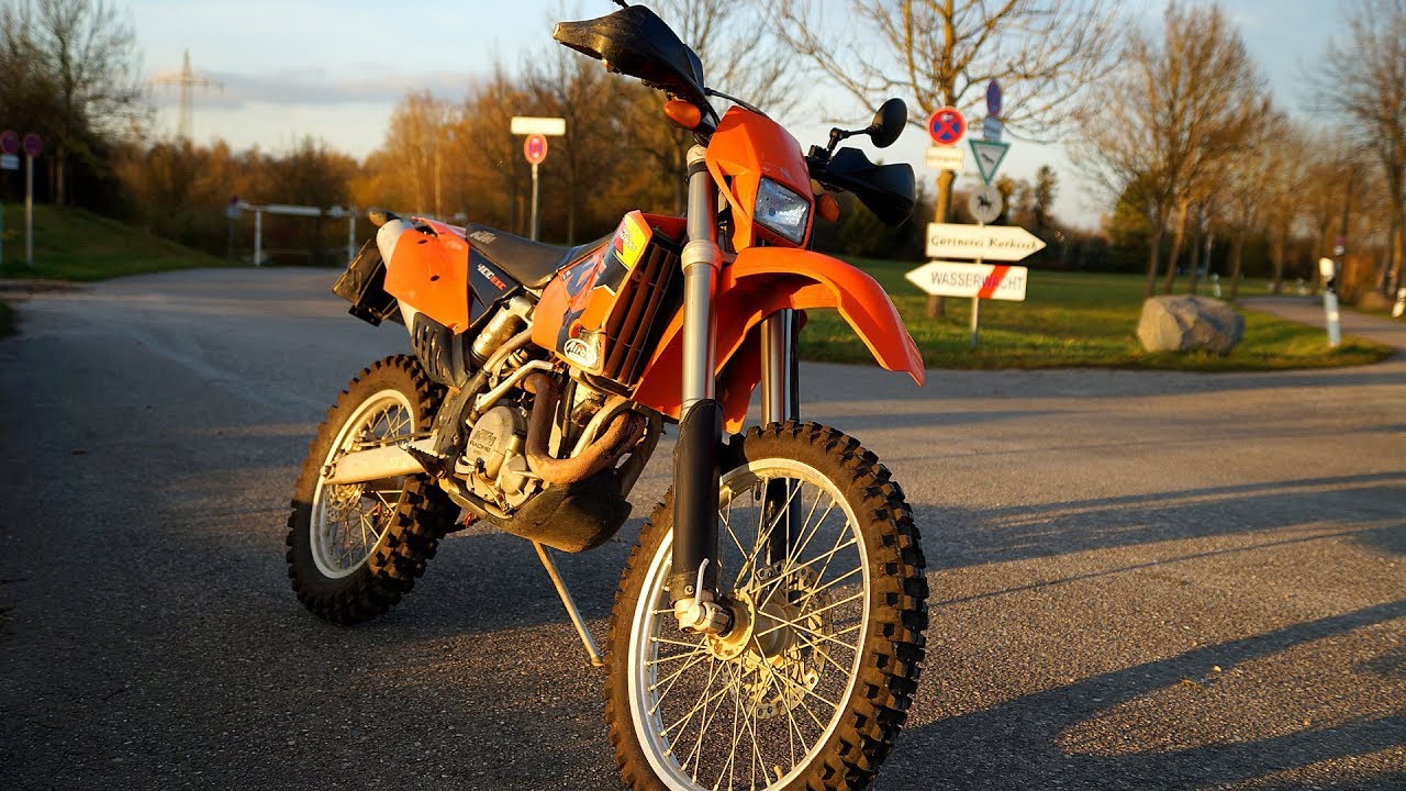 KTM EXC 400 - Neuer Kürbis zu Halloween!