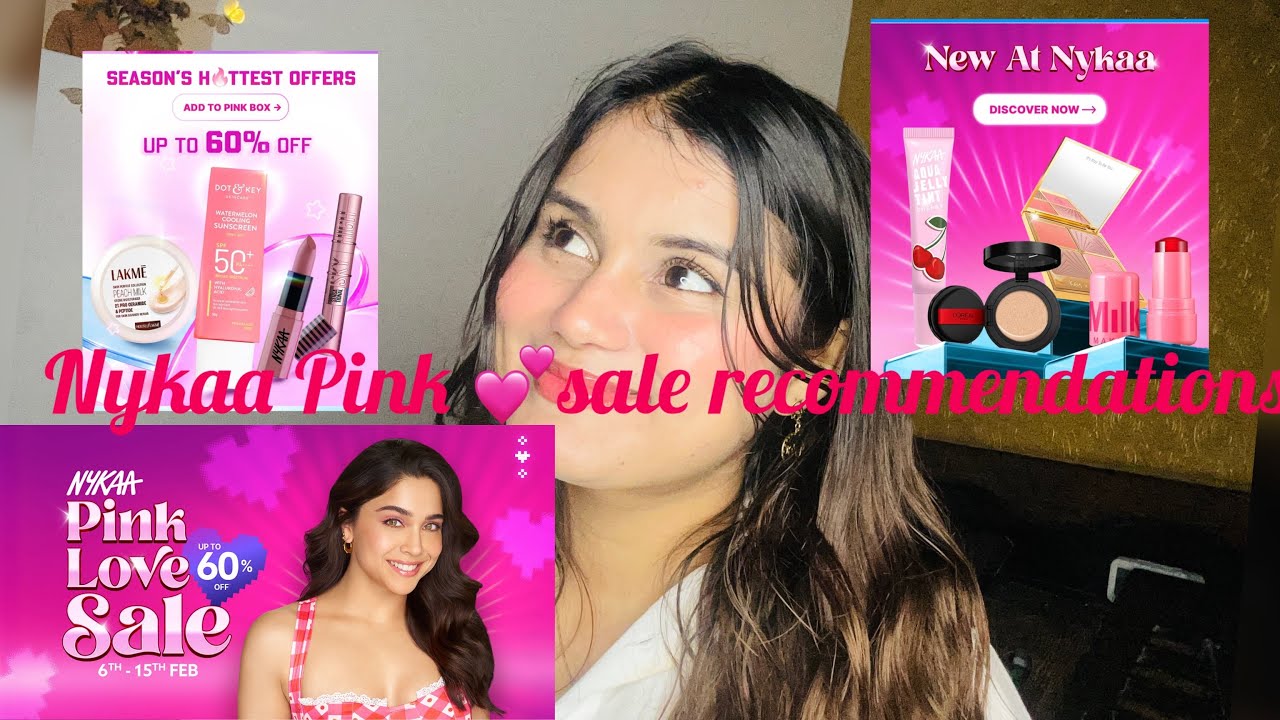 NYKAA PINK LOVE SALE RECOMMENDATIONS | Varsha Shukla