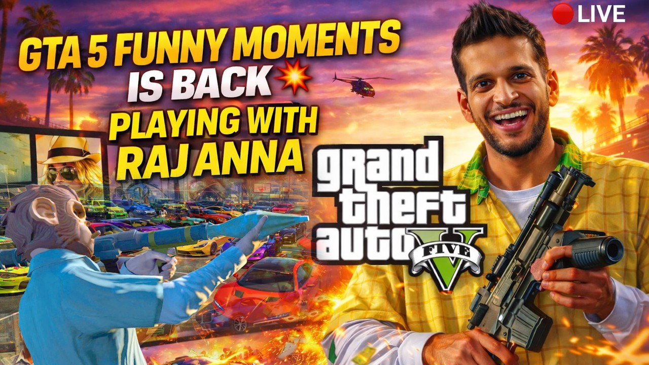 🔴 GTA 5 Telugu Live | Playing with RAJ ANNA | 😱 #gta5 #gtaonline  #youtubegaming #livestream