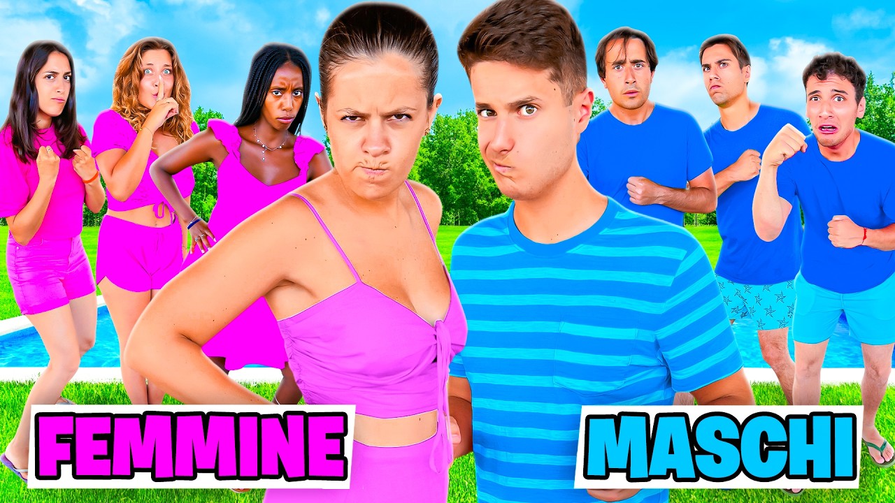 GIOCHIAMO A NASCONDINO MASCHI vs FEMMINE CON TUTTI I NOSTRI AMICI!🤫