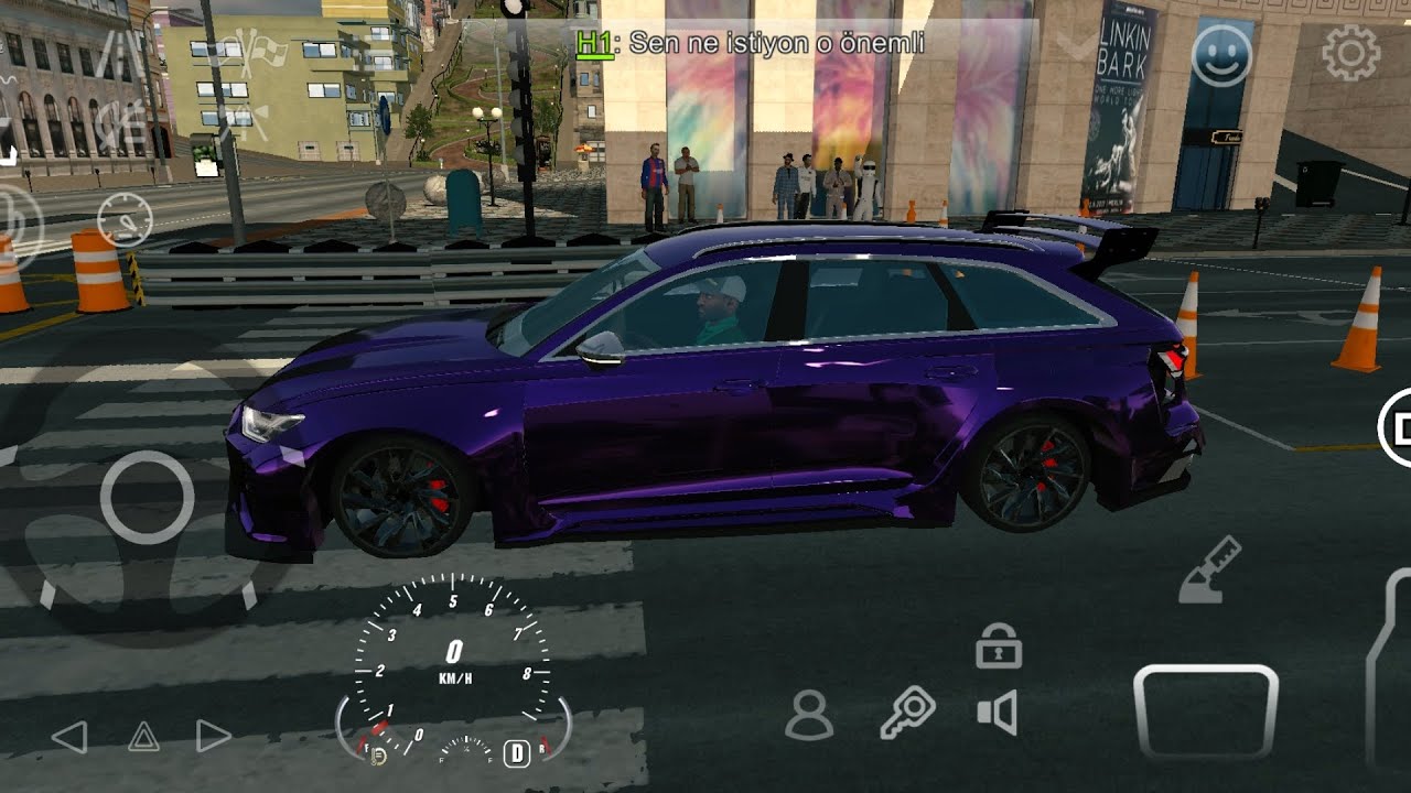 Dayalı döşeli audi hediye edilmiştir