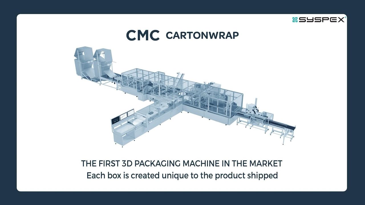 CMC CartonWrap - The Unique 3D Box On Demand Machine
