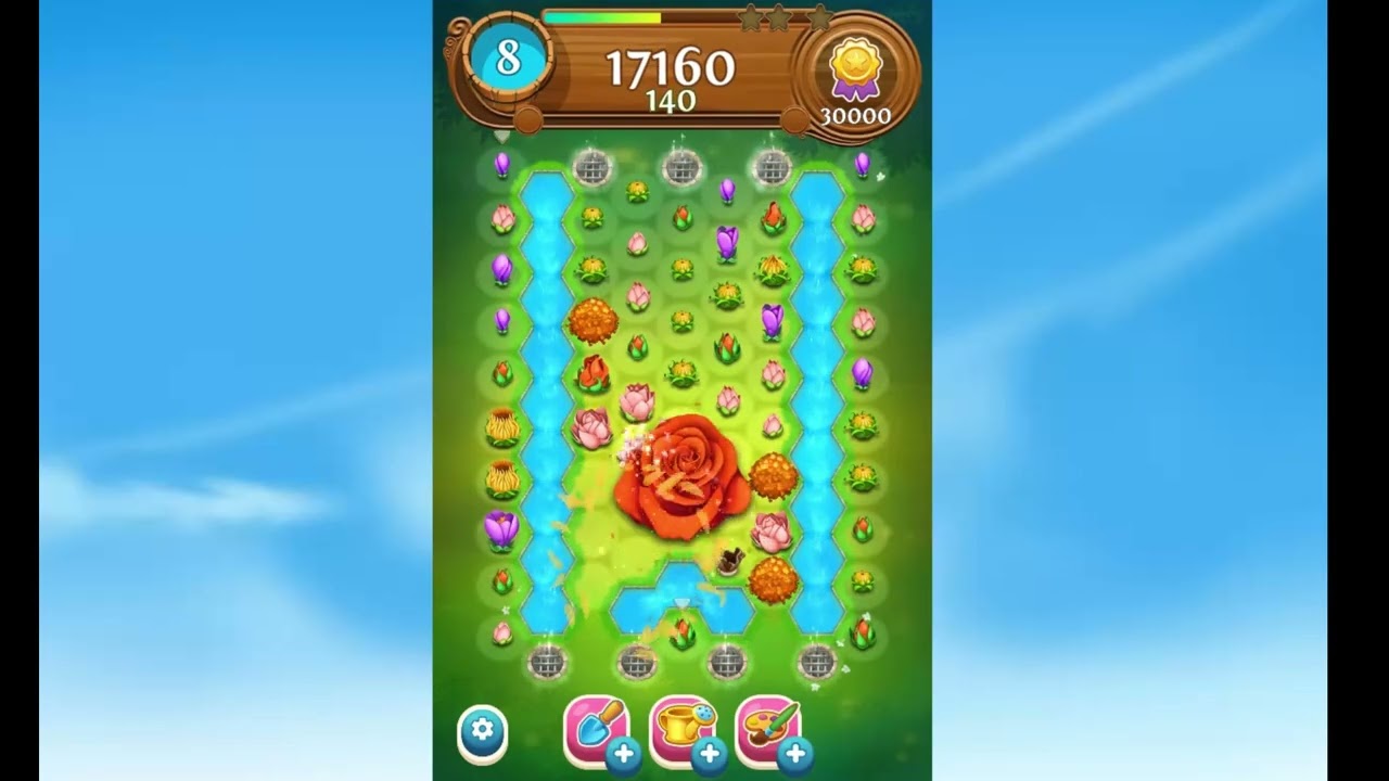 Blossom Blast Saga  level 1938 no boosters