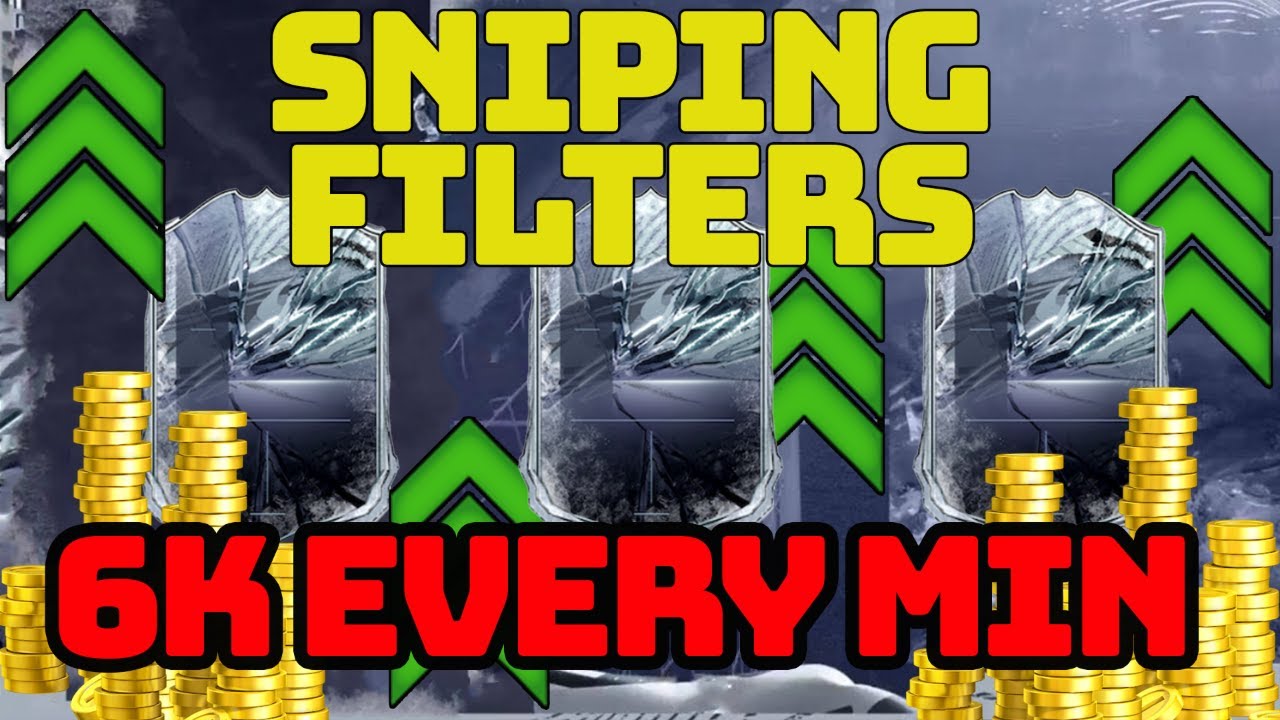 FIFA 21 MASS BIDDING FILTER MAKE 6K EVERY MINUTE / INSANE SNIPING FILTERS
