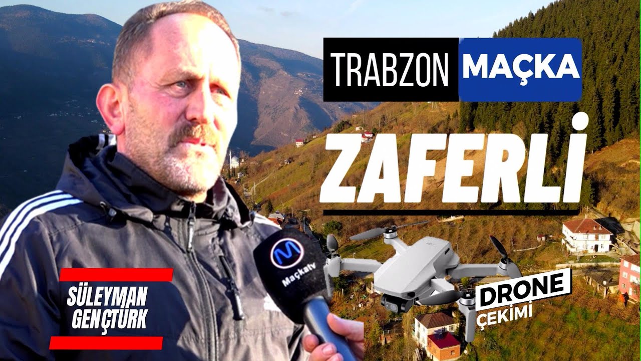 Maçka Zaferli Mahallesi / DRONE ÇEKİMİ