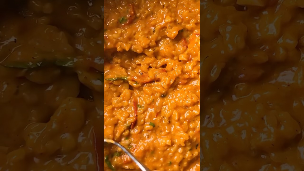 CREAMY tomato risotto