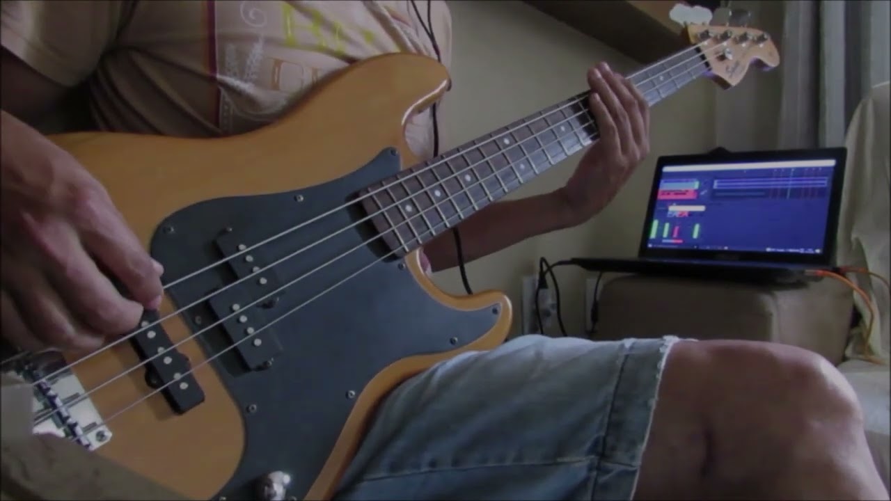 Oingo Boingo -Just Another Day - Bass cover
