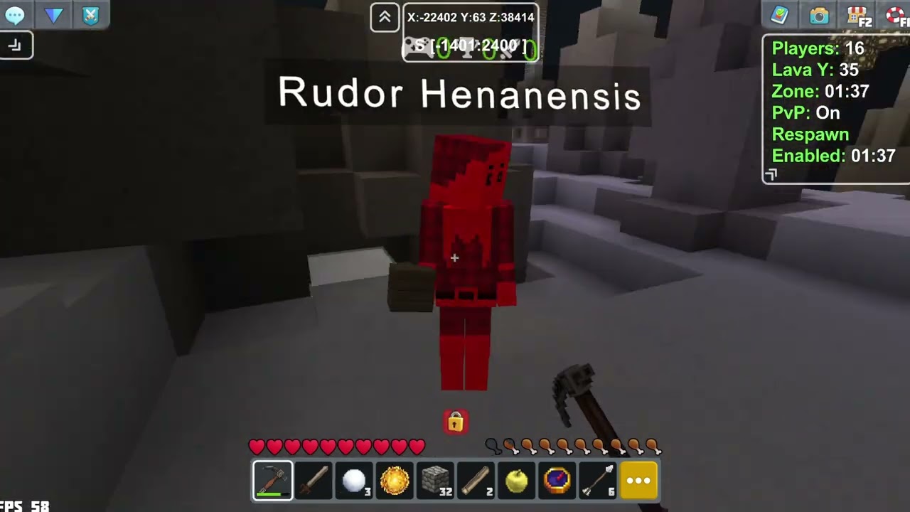 🌋 Planet Craft Lava survival minigame 🌋