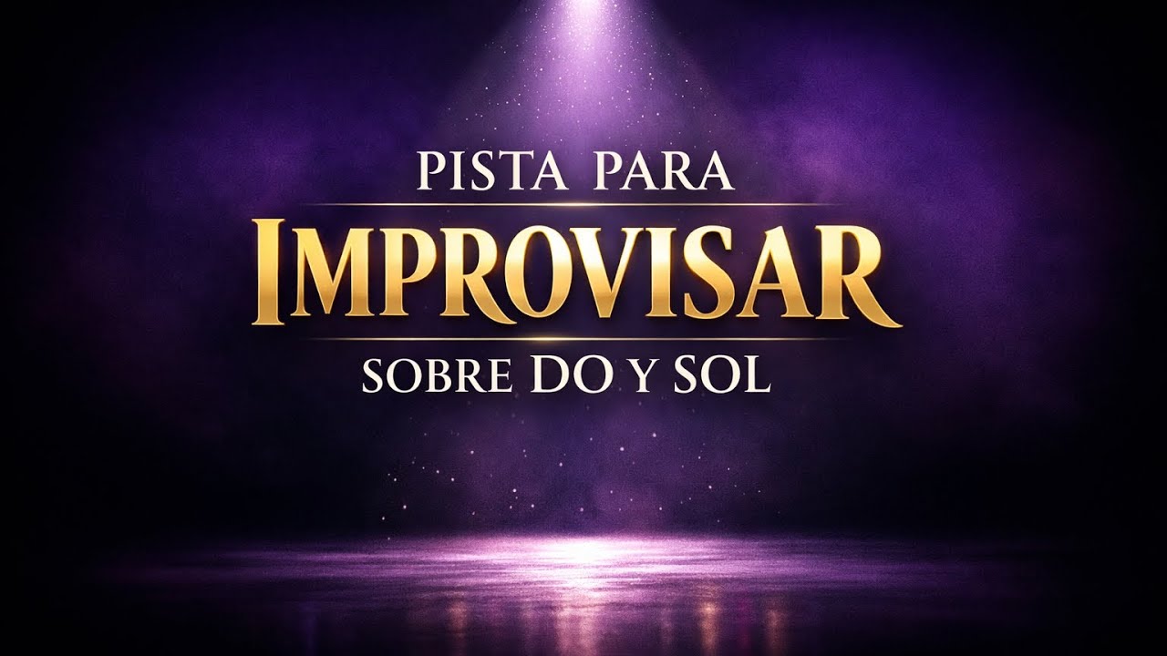 Pista para improvisar sobre Do mayor y Sol mayor ( Bajo Percusión y piano )