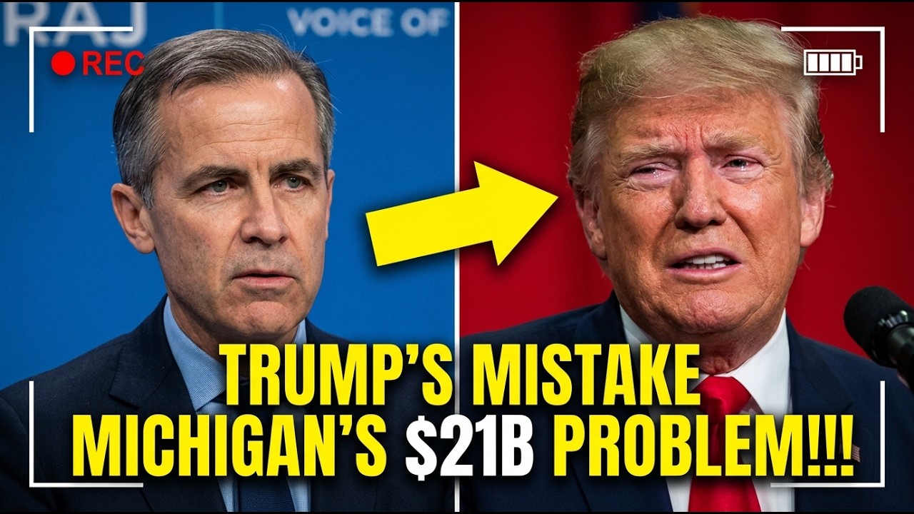 $21 BILLION At Stake: Why Michigan Republicans Are TERRIFIED of Trump's Canada Tariffs