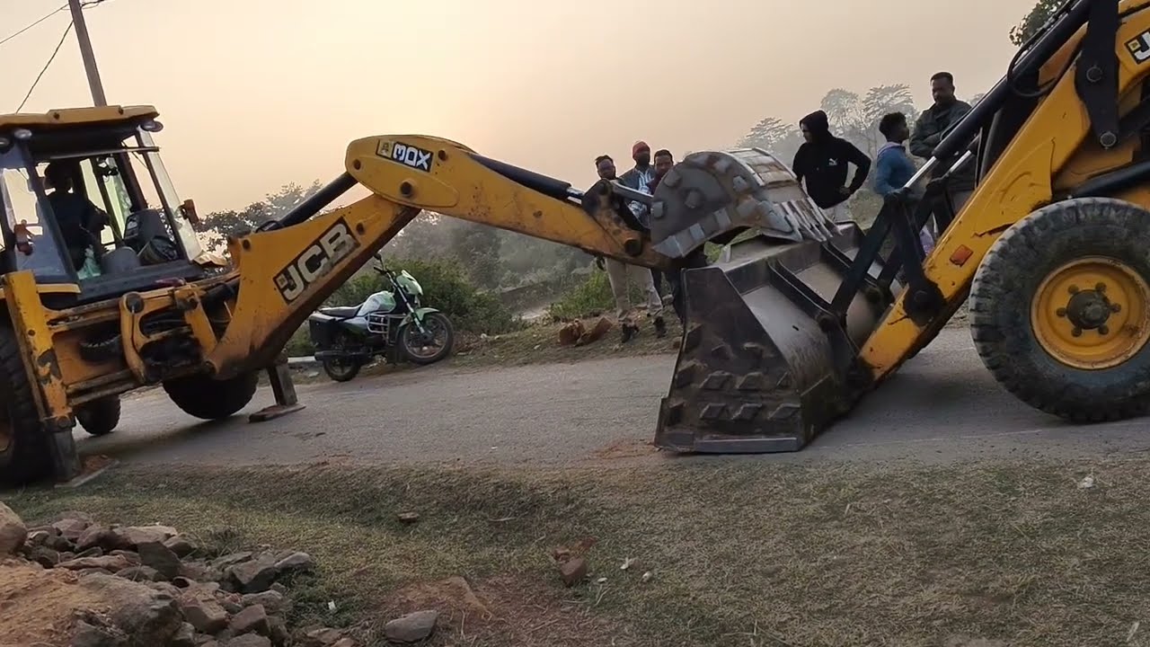 JCB vs JCB And EICHER 380 Tractor // vlog2026 new year