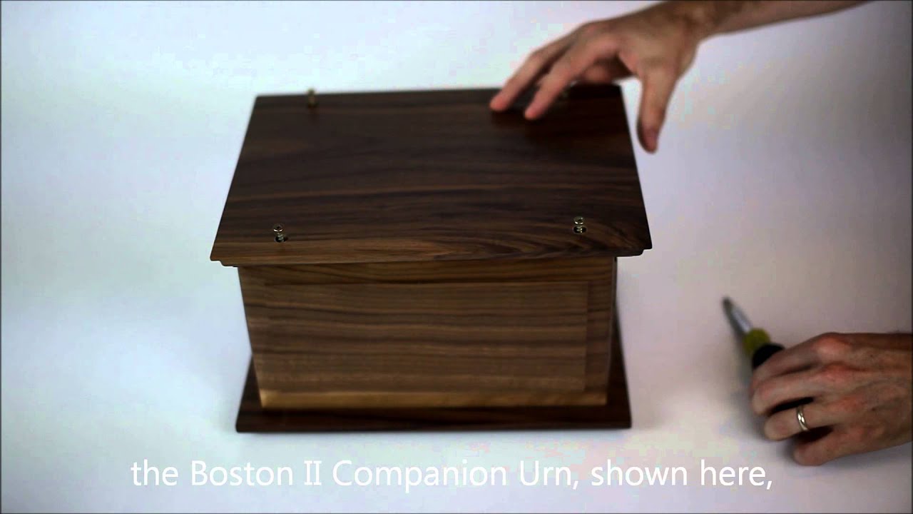 How to Open a Companion Urn