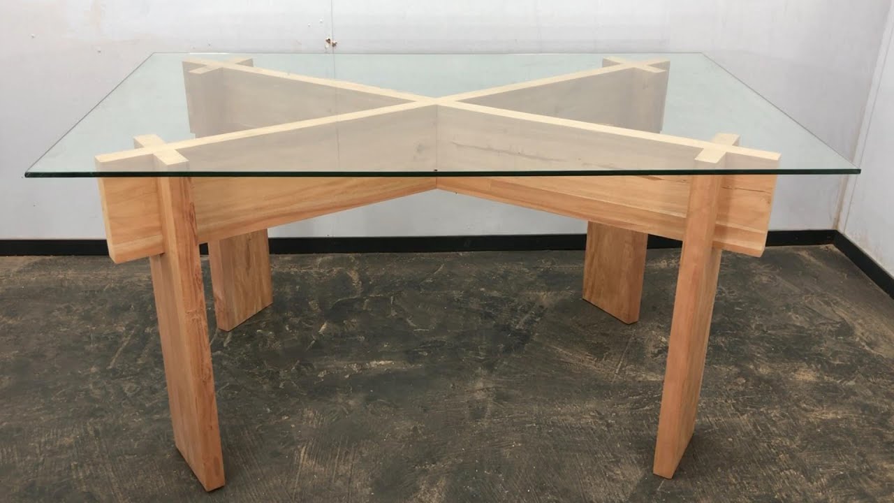 ¡Construye la Mesa Moderna de Tus Sueños! 😍✨ | Tutorial Paso a Paso #CarpinteríaFácil